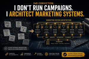 B2B Marketing Thought Leadership through systems that create compounding growth beyond campaigns