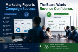 Marketing Reports Campaign Success. The Board Wants Revenue Confidence.